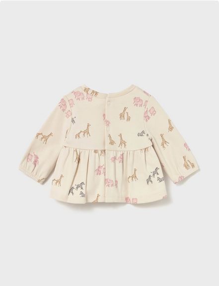 Mayoral 2561 Baby Girl's Long Sleeve T-Shirt, Cardigan & Pants Set 3PC – Orquidea