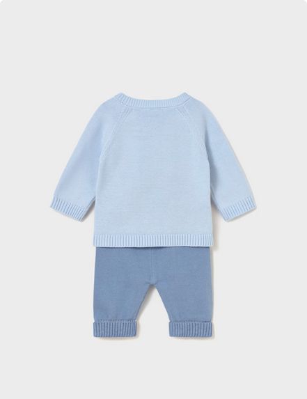 Mayoral 2569 Baby Boy's Long Sleeve Knit Top & Pants Gift Box Set 2PC – Nube