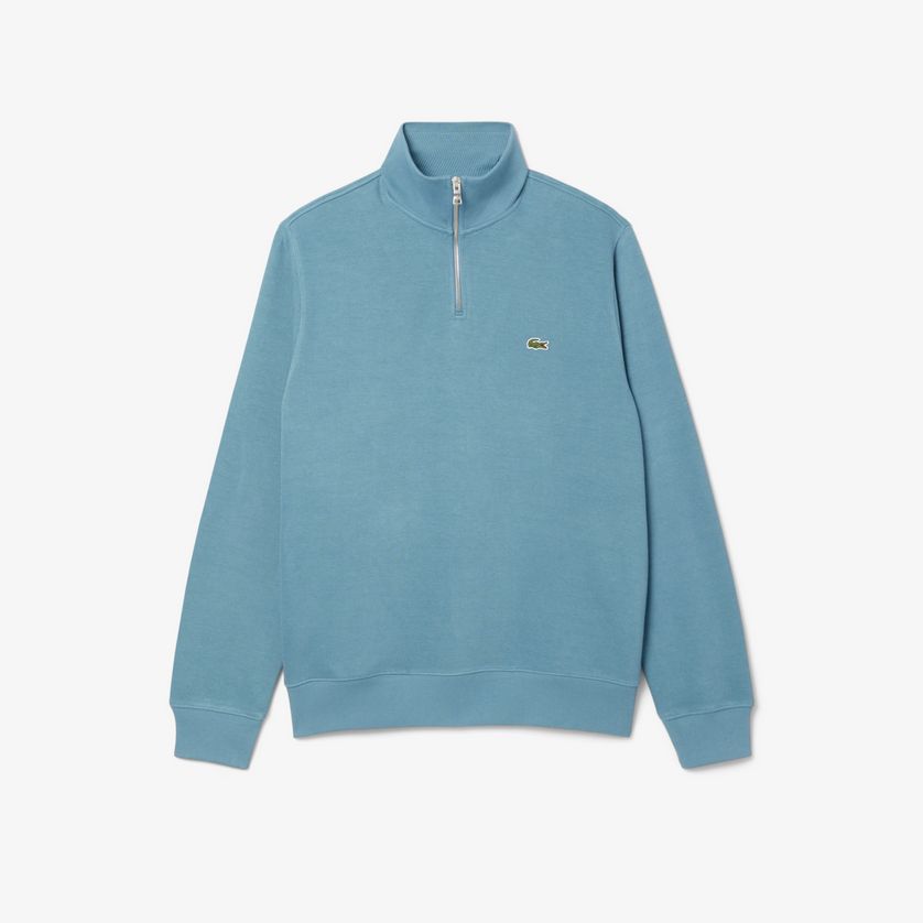 Lacoste SH1927 52 166 Men’s Sweater w/ Neck Zip – Navy
