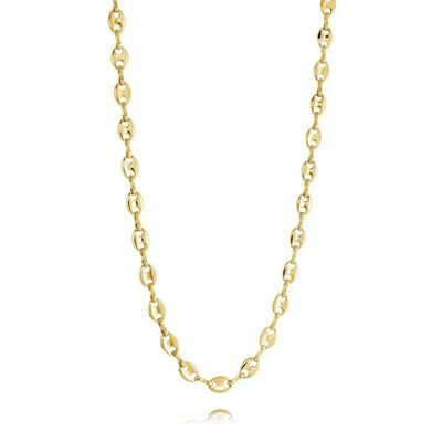 Italgem SYN47-22 Women's Gold-IP S. Steel Mini Gucci Necklace 22"