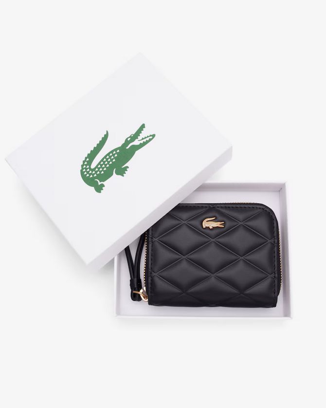 Lacoste NF5120EE Women's XS Zip Coin Wallet