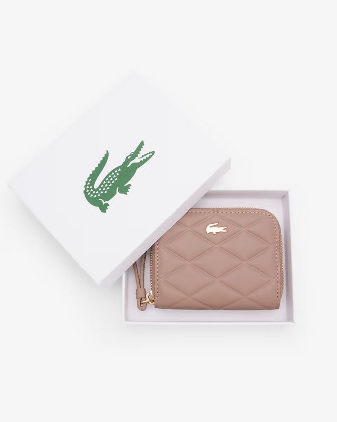 Lacoste NF5120EE Women's XS Zip Coin Wallet
