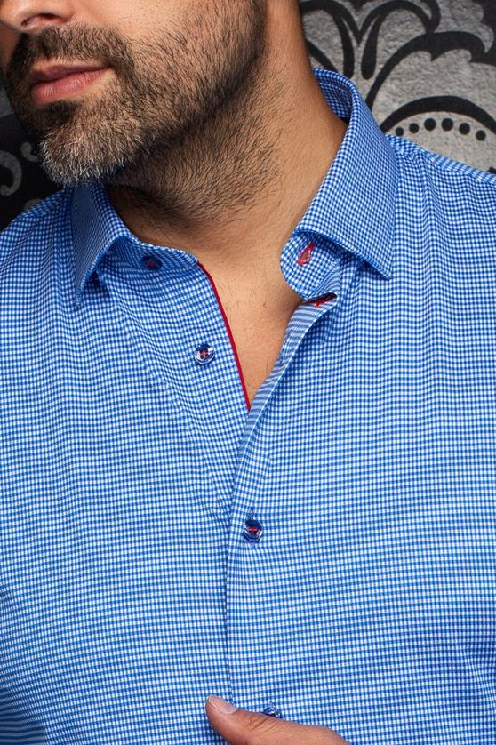 Au Noir SALENTO- Men's Long Sleeve Dress Shirt
