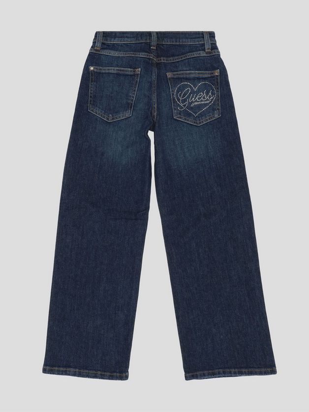 Guess J5BA10D4MS0 Girl's Low Waist Denim Jeans