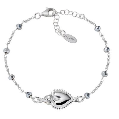 Amen BRMSCMBBZ1 Women's Silver Religious Charm Bracelet