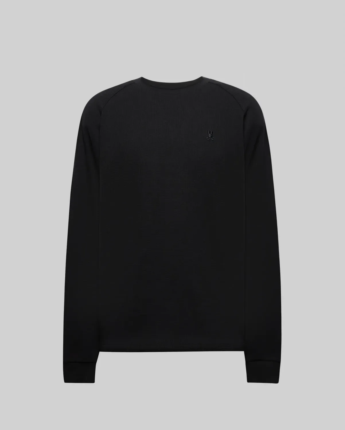 Psycho Bunny MT0200091 L/s Round Neck Waffle Top