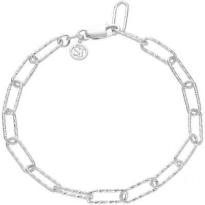 Sif Jakobs B12292-Short Sleeve Silver Paperclip Bracelet