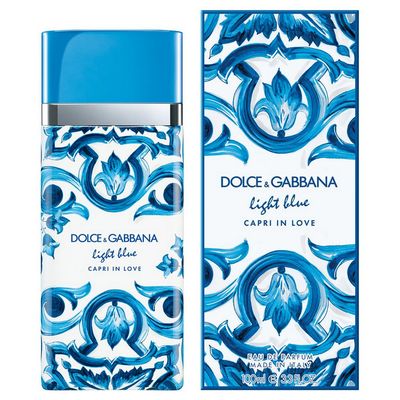 Dolce & Gabbana P1LB1C05- Women's Eau de Parfum-100ml/ LIGHT BLUE CAPRI IN LOVE