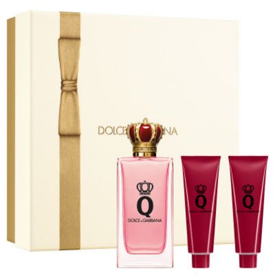 Dolce & Gabbana P1KQ2C20- Q/CROWN Women's Perfume & Body Care Gift Box Set