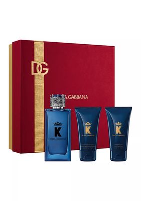 Dolce & Gabbana P1KQ2C10 Men's Eau de Parfum & Body Care Box Set/