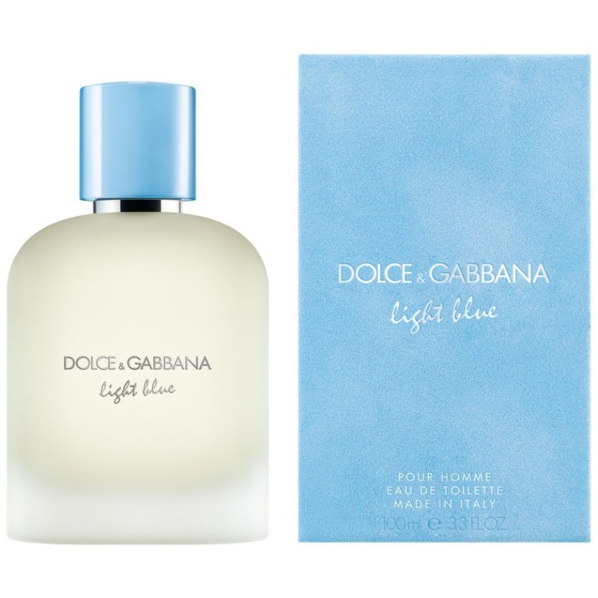 Dolce & Gabbana P1LB1C01- Men's Eau de Toilette-100ml – Light Blue