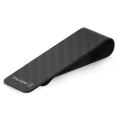 Italgem MC13 Small black-3k carbon fiber men’s money clip