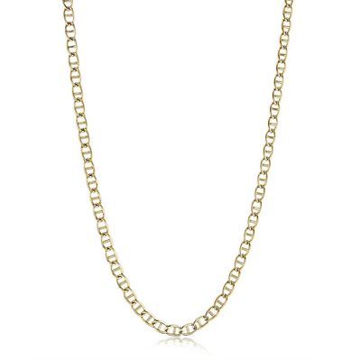 Italgem SYN100 Men's Gold IP-S.Steel 4.8MM-Mariner Link Chain/