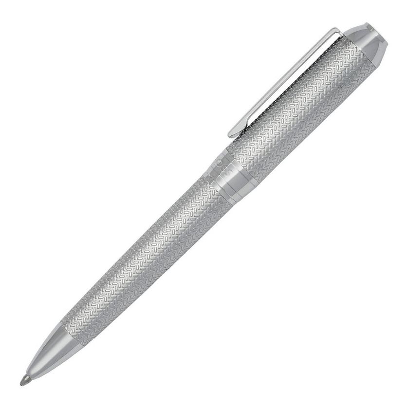 Hugo Boss HSI4654C Elemental Silver Ball Point Pen