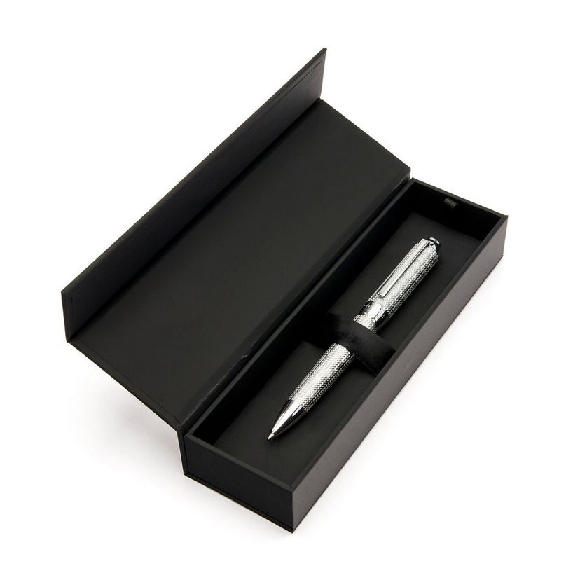 Hugo Boss HSI4654C Elemental Silver Ball Point Pen