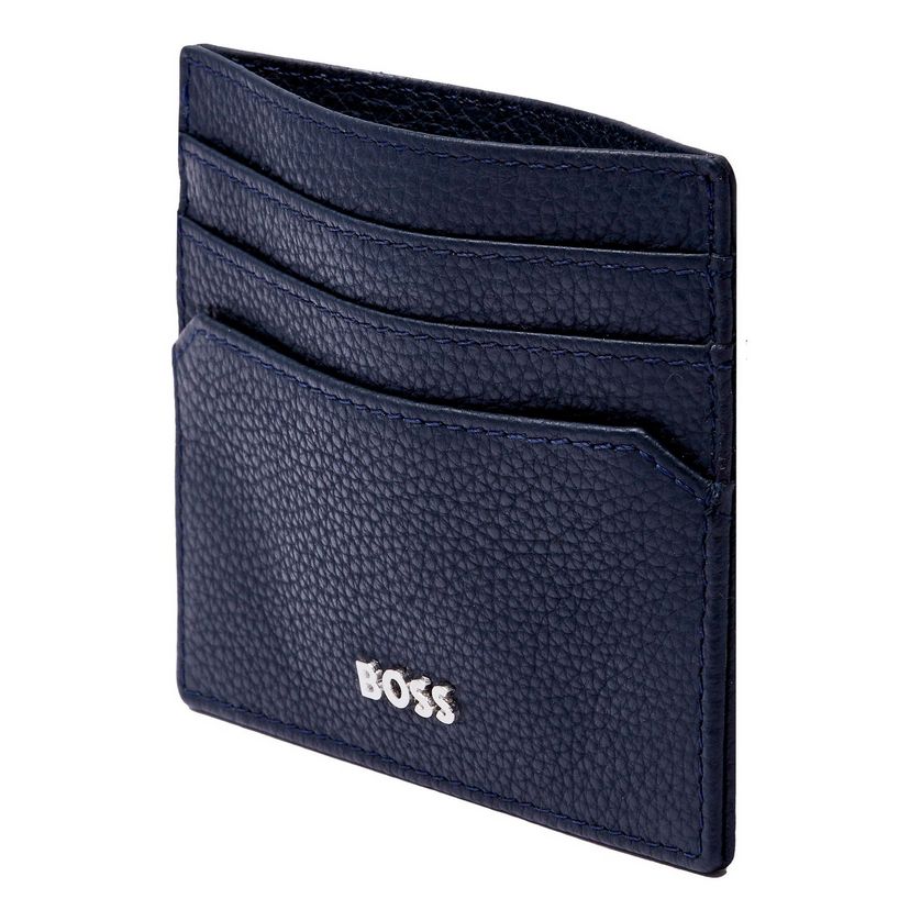 Boss HLC416N Classic Grained Navy Card Holder
