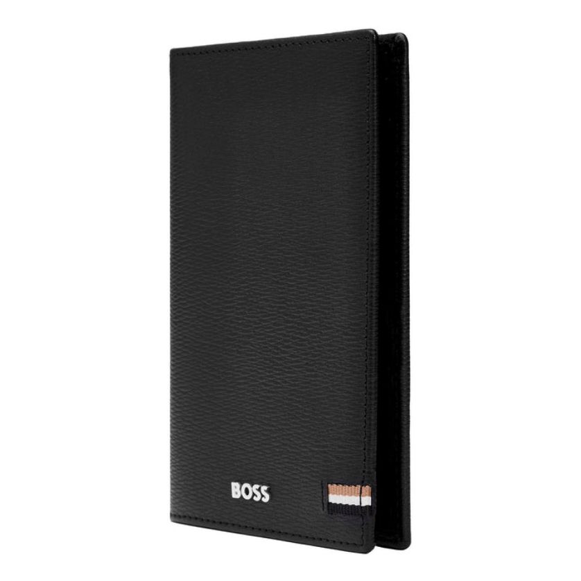 Boss HLP421A Iconic Black Passport Holder