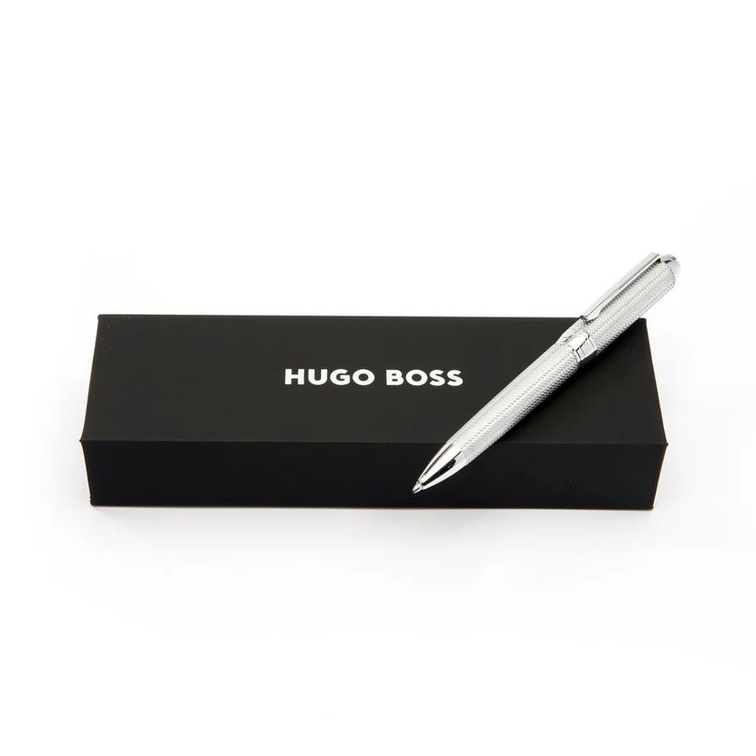 Hugo Boss HSI4654C Elemental Silver Ball Point Pen