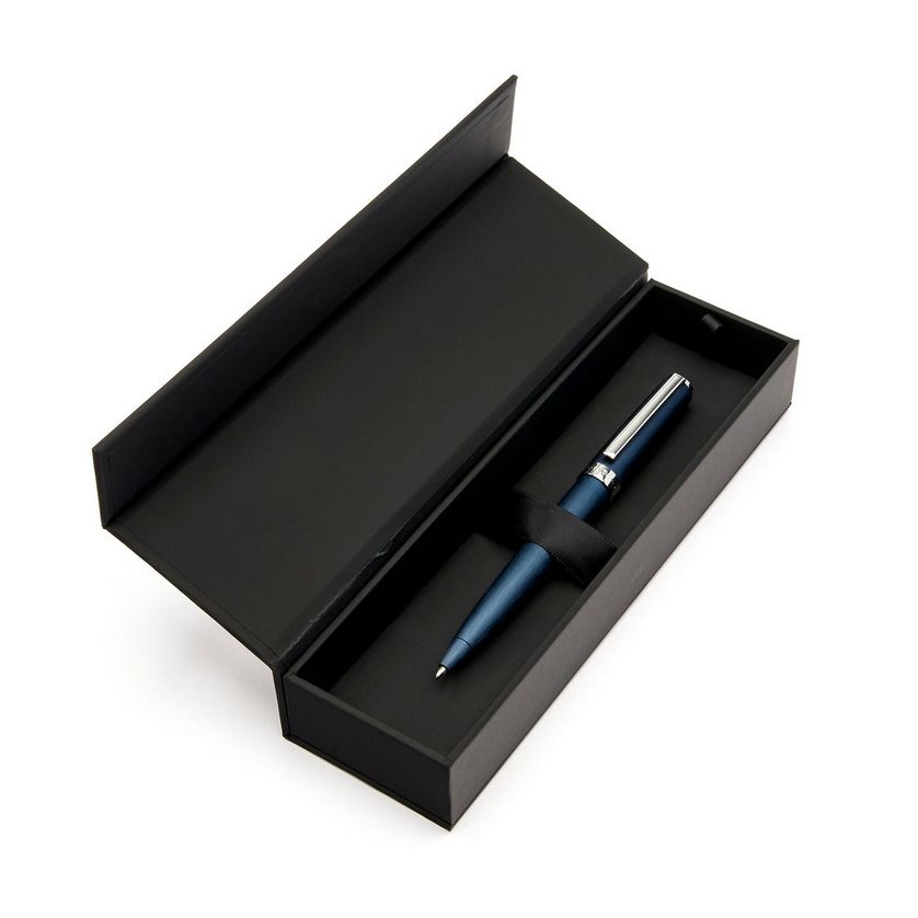 Hugo Boss HSK4414N Gear Brushed Navy Ball Point Pen
