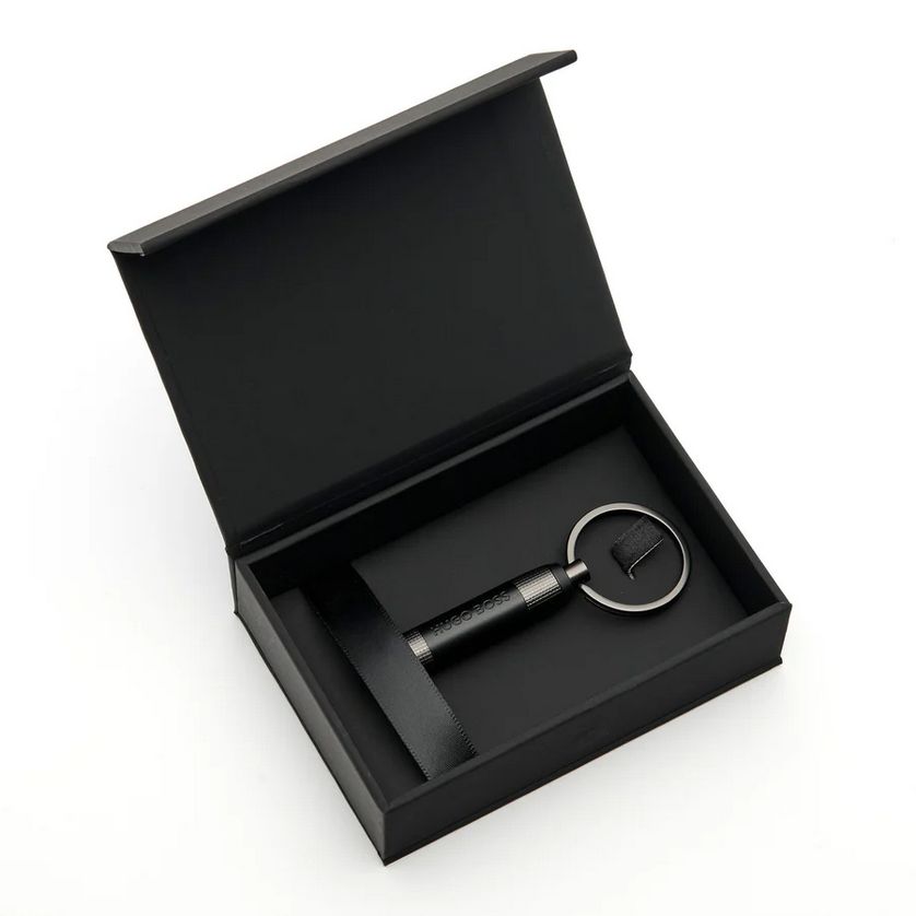 Hugo Boss HAK443D Rive Gun Key Ring Chain