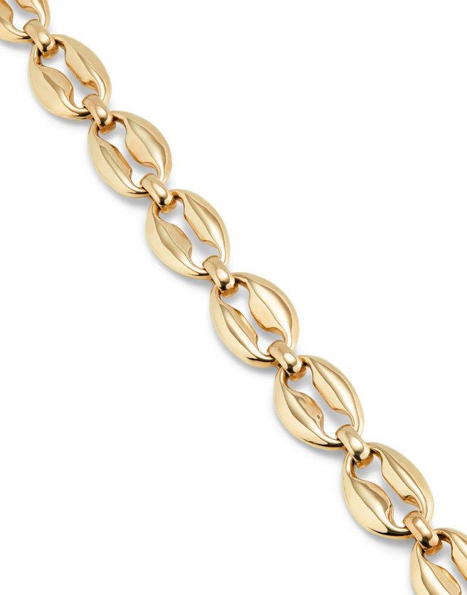UNOde50 PUL2407ORO0000M 18kt Gold-Plated Small Oval Links Bracelet