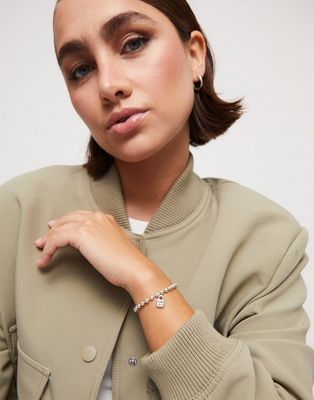 UNOde50 PUL1829MTL0000M Sterling Silver Small Ball Bead Bracelet - Emotions