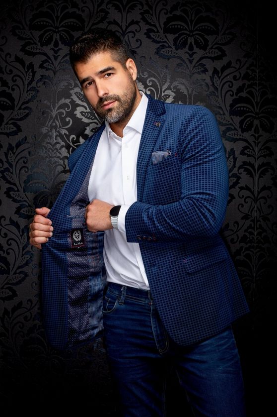 Au Noir HEMSWORTH Men's Extendable Blazer