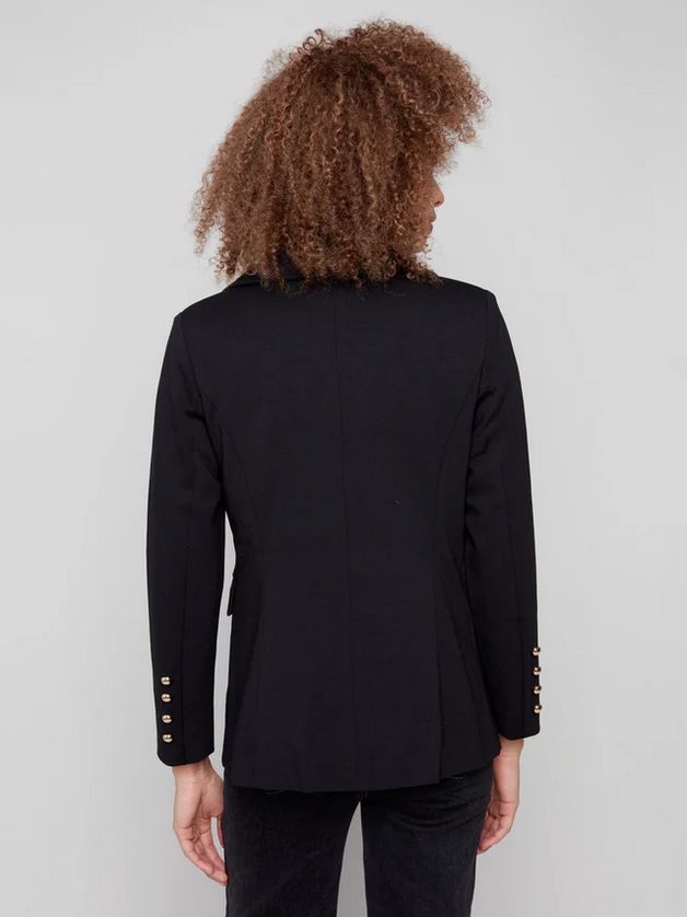 Charlie B C6394/633B Women's Blazer w/ Hook & Eye Closure