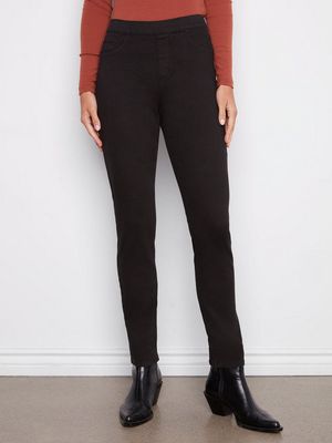 Charlie B C5125Z/618A Stretched Colored Twill Pull-On Pants/