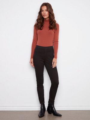 Charlie B C5125Z/618A Stretched Colored Twill Pull-On Pants/