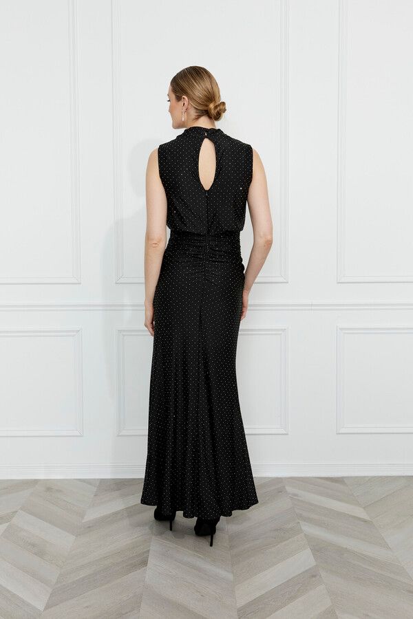 Frank Lyman 259721 Women's Long Rhinestone Dress