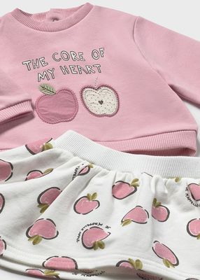 Mayoral 2630 Baby Girl's LS Top & Bottom Set/