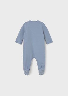 Mayoral 2714 Baby Boy Button Down Footsie/