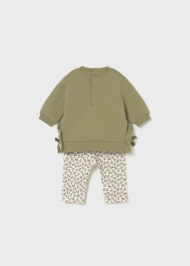Mayoral 2726 Baby Girl's Long Sleeve Top & Legging Set