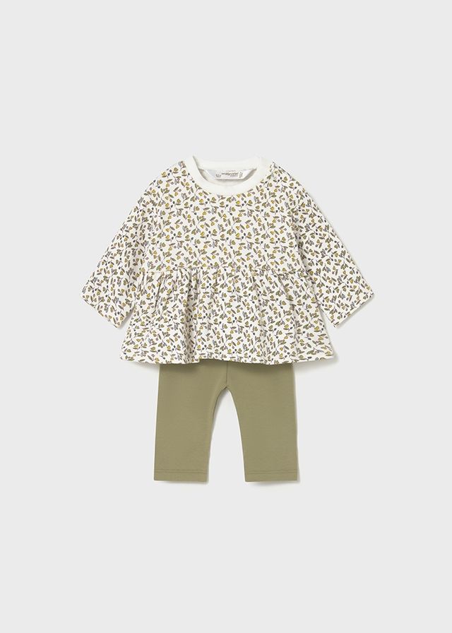 Mayoral 2726 Baby Girl's Long Sleeve Top & Legging Set