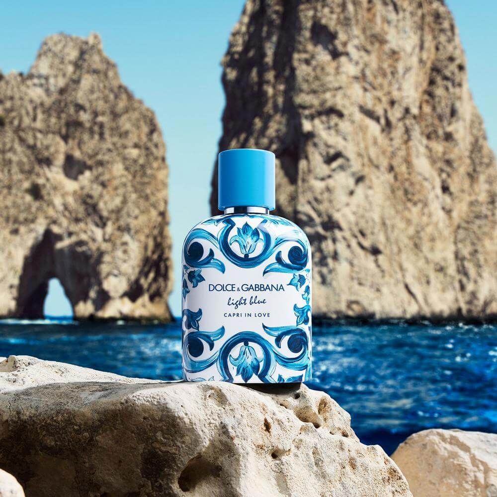 Dolce & Gabbana P1LB1C04- Men's Eau de Parfum-100ml – Light Blue Capri In Love