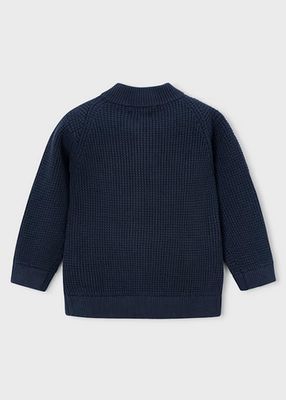 Mayoral 4385 Boy's Knit Zip Up/