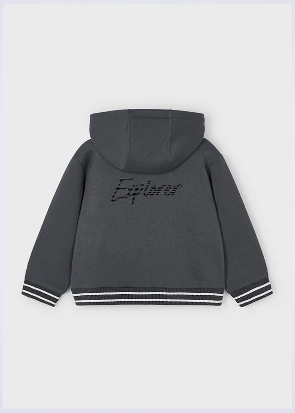 Mayoral 4427 Boy's Fleece Zip Up Hoodie