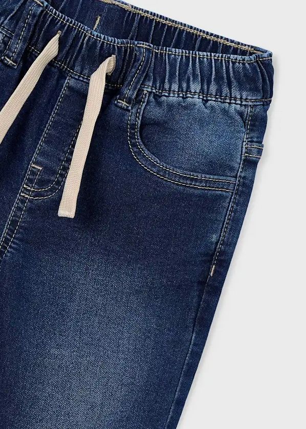 Mayoral 4566 Boy's Soft Denim Jogger Pants