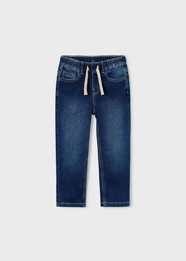 Mayoral 4566 Boy's Soft Denim Jogger Pants