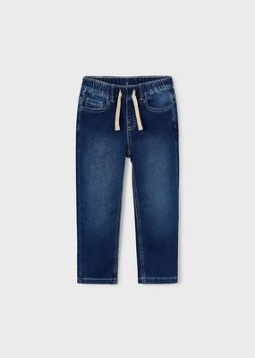 Mayoral 4566 Boy's Soft Denim Jogger Pants/