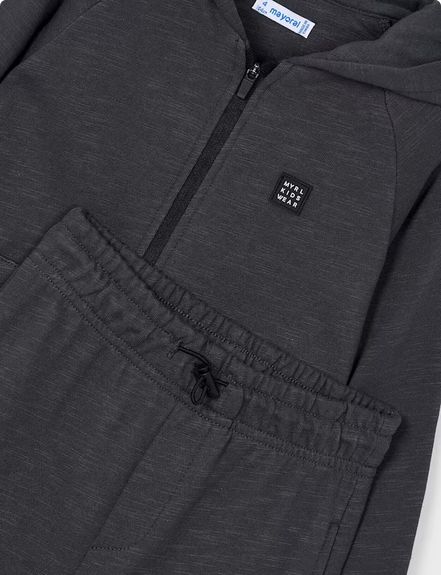 Mayoral 4807 Boy's Zip Up & Jogger- 2pc Tracksuit Set