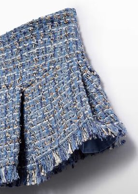 Abel & Lula 5520 Girl's Tweed Skirt/