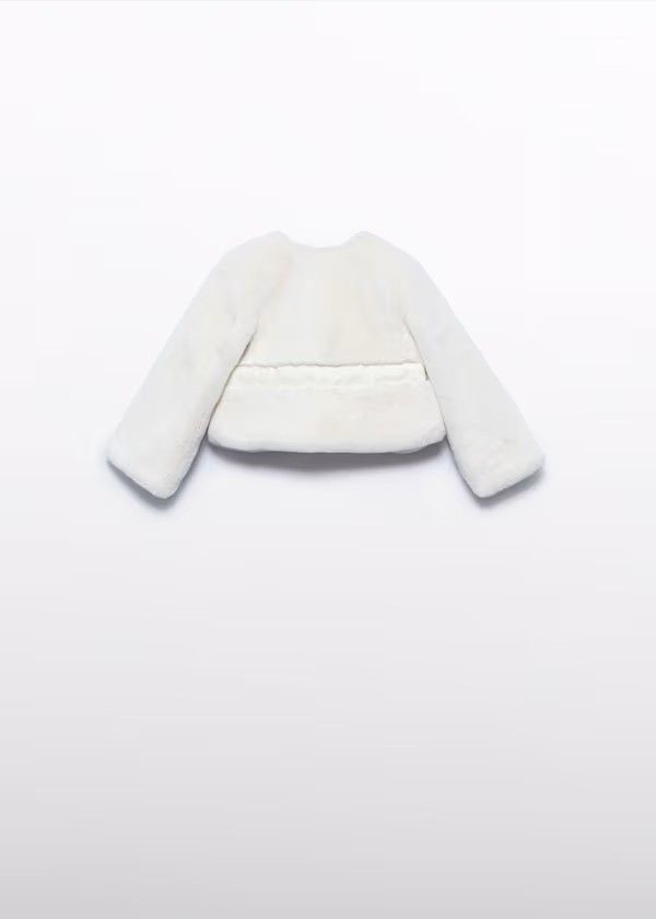 Abel & Lula 5818 Baby Girl's Fur Coat/