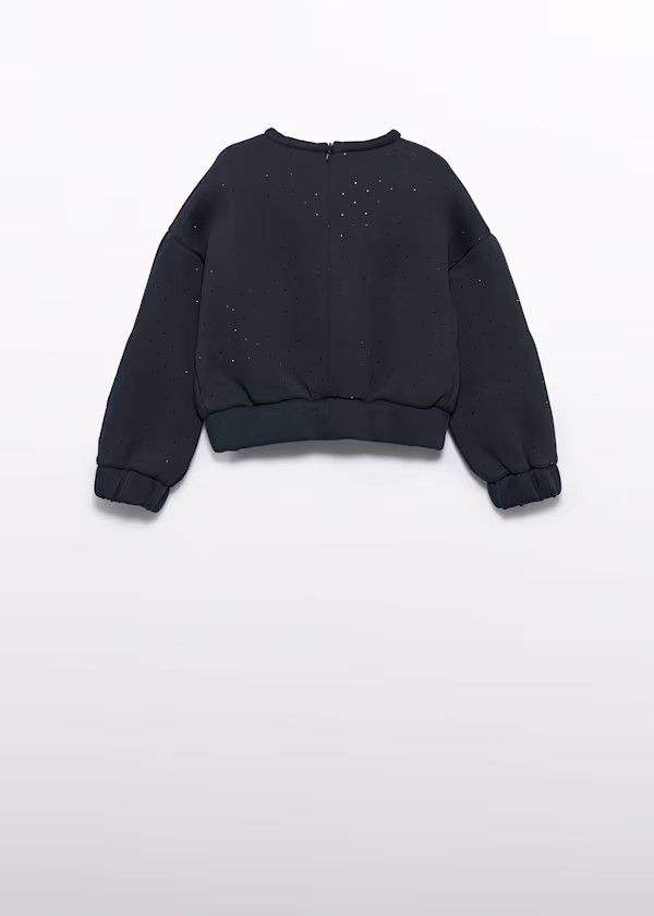Abel & Lula 5825 Girl's Rhinestone Pullover Sweater