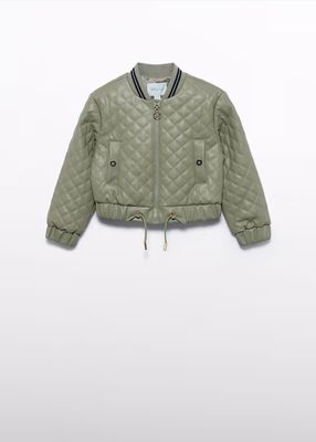 Abel & Lula 5842 Girl's LS Quilted Jacket/