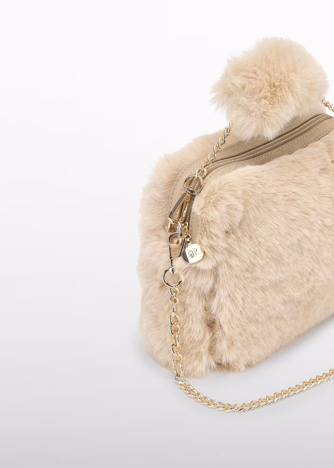 Abel & Lula 5980 Girl's Faux Fur Handbag/ Cross Body Bag – Almendra