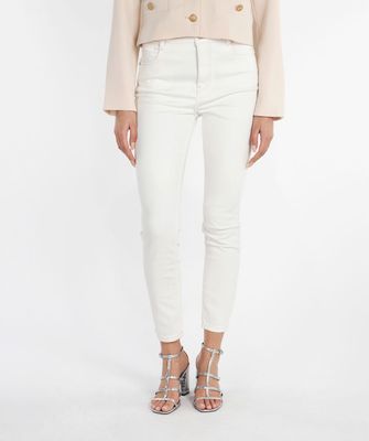 Esqualo SP22.12017 Women's Skinny Jeans/ OFF WHITE