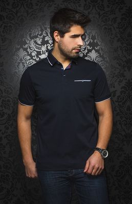 Au Noir MERCURY Men’s SS Polo Shirt w/ Pocket/