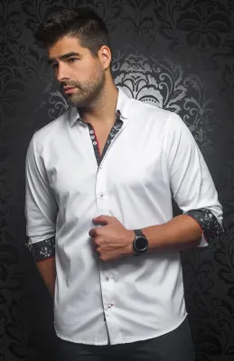 Au Noir MC QUEEN Men’s LS Dress Shirt/